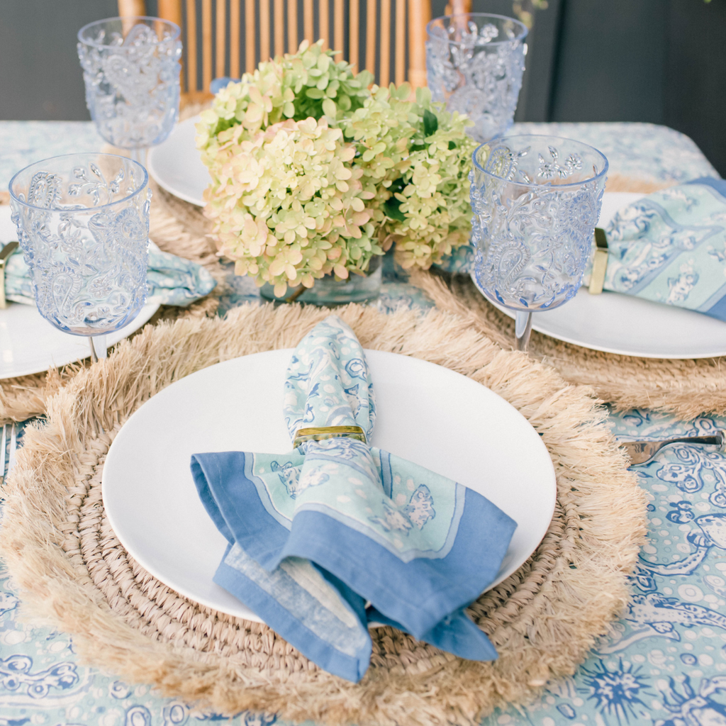 LA MER NAPKINS (SET OF 6) - 19" x 19"